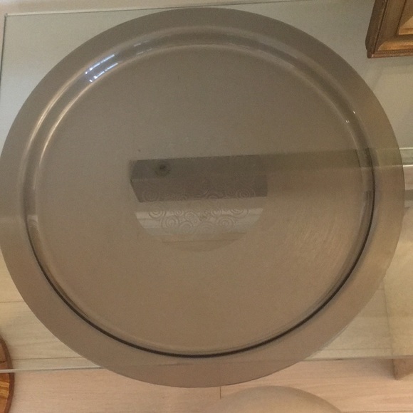 MCM Outrageous Party Tray Set! Smoked Plastic. - Picture 5 of 8